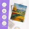 imageESRICH 10x10 Stretched Canvas for Painting 2 Pack Square Canvas for Painting Primed AcidFree Framed Blank Canvas Art Canvases for Beginners amp Artists to Paint Oil Acrylic Pouring Painting4x4in 4x6in 8x10in 11x14in