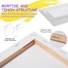 imageESRICH 10x10 Stretched Canvas for Painting 2 Pack Square Canvas for Painting Primed AcidFree Framed Blank Canvas Art Canvases for Beginners amp Artists to Paint Oil Acrylic Pouring Painting4x4in 4x6in 8x10in 11x14in