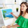 imageESRICH 10x10 Stretched Canvas for Painting 2 Pack Square Canvas for Painting Primed AcidFree Framed Blank Canvas Art Canvases for Beginners amp Artists to Paint Oil Acrylic Pouring Painting4x4in 5x7in 8x10in 11x14in D8in D10in