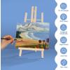 imageESRICH Canvas for Painting 2 Pack Square Canvas Boards for Painting 12x12 100 Cotton Primed Acid Free Blank Canvas Panels for Oil Paint Watercolor Acrylic Paint Gouache and Tempera810in 5pack