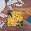 imageESRICH Canvas for Painting 2 Pack Square Canvas Boards for Painting 12x12 100 Cotton Primed Acid Free Blank Canvas Panels for Oil Paint Watercolor Acrylic Paint Gouache and Tempera44in 200pack