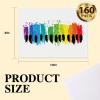 imageESRICH Canvas for Painting 2 Pack Square Canvas Boards for Painting 12x12 100 Cotton Primed Acid Free Blank Canvas Panels for Oil Paint Watercolor Acrylic Paint Gouache and Tempera810in 160pack