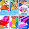 imageESRICH Canvas for Painting 2 Pack Square Canvas Boards for Painting 12x12 100 Cotton Primed Acid Free Blank Canvas Panels for Oil Paint Watercolor Acrylic Paint Gouache and Tempera412in 8pack